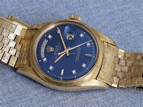 rolex 1806 blu dial|rolex blue colors.